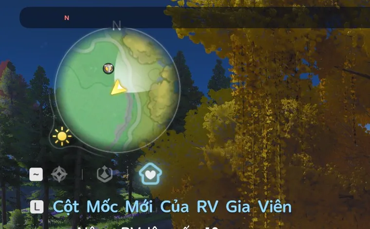 Minimap with markers